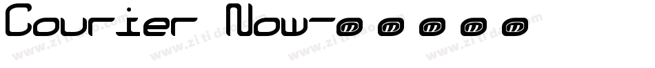 Courier Now字体转换